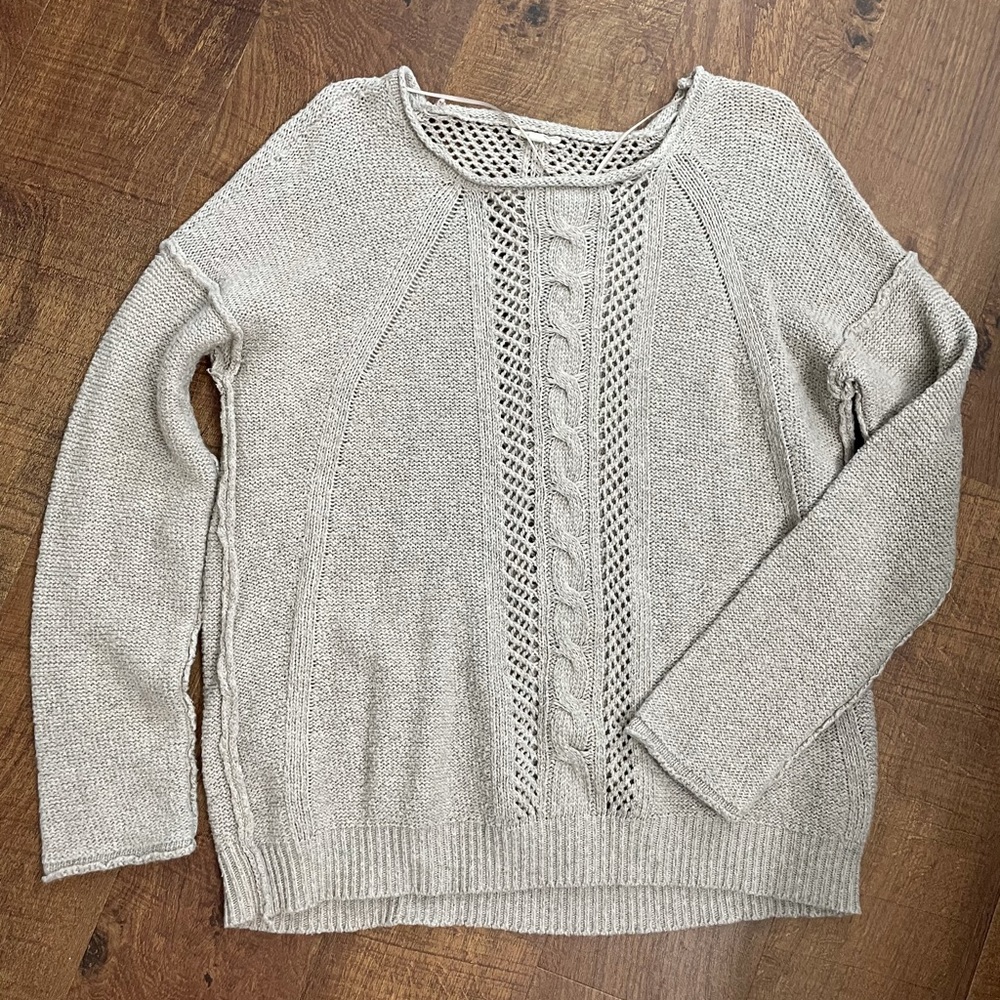 Creamy Brown Sweater